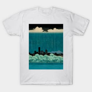 Portland Oregon Rain: Embracing the Ephemeral Symphony; The Importance of Portland Rain T-Shirt